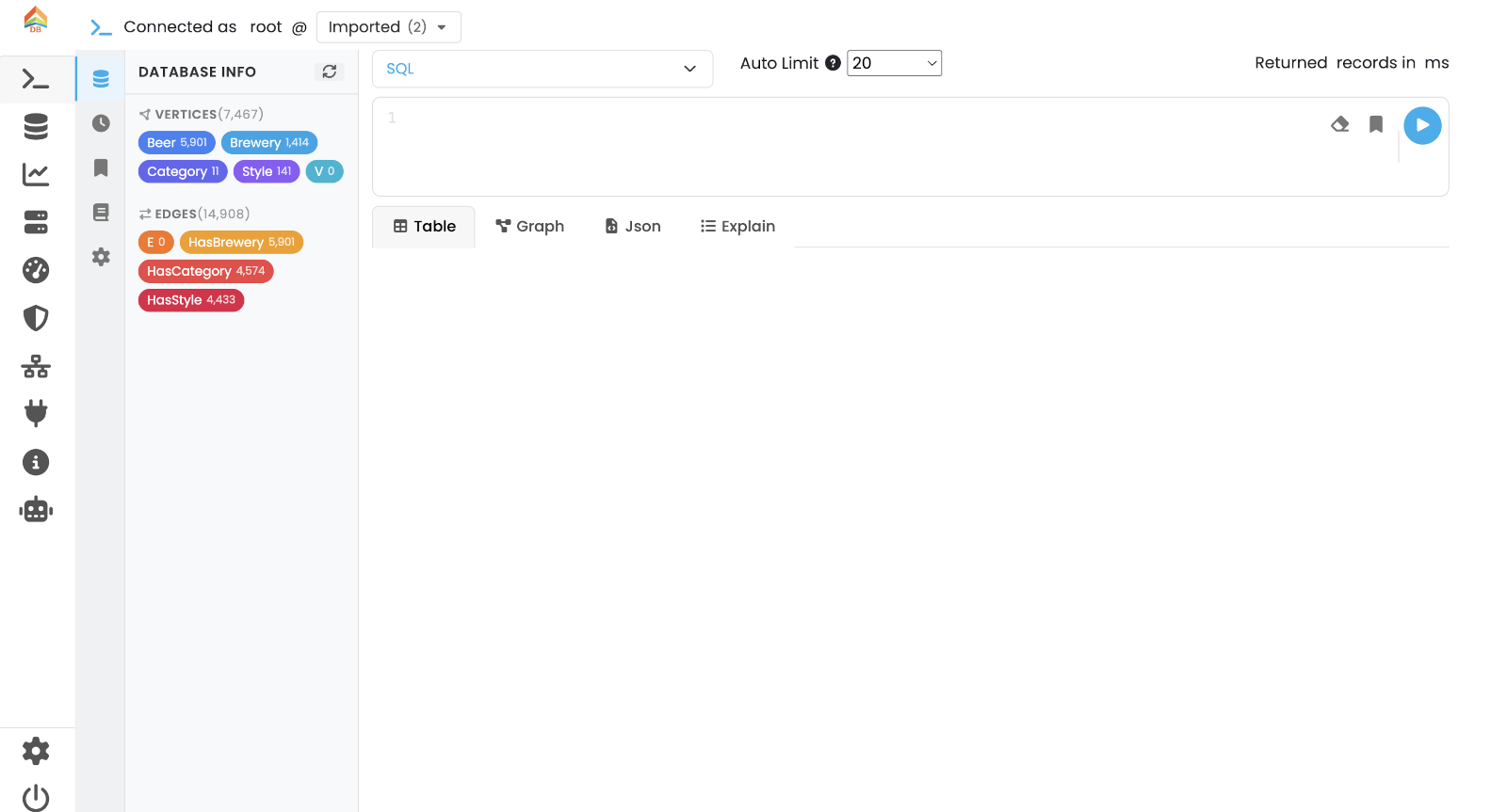 ArcadeDB Studio